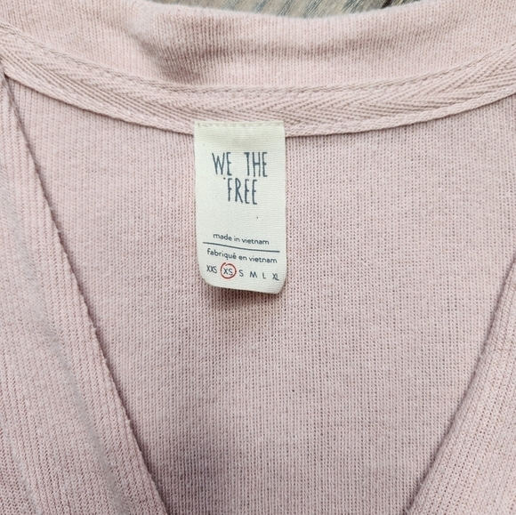 We The Free Pink Button Sweater Size XS - Picture 6 of 6